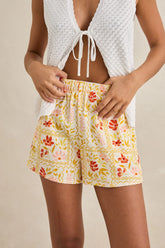 White Wildflower Short