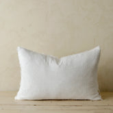 Coussin en lin Lina 16x24 Ivoire