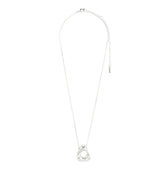 Pilgrim collier pendentif ajouré recyclé plaqué argent