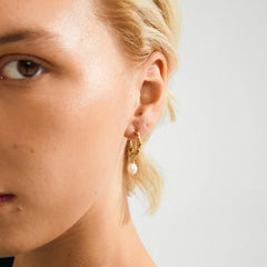 Boucles d'oreilles perles Shift
