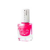 Vernis à ongles rose fluo parfum barbe à papa