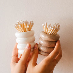 Pot d'allumettes en céramique