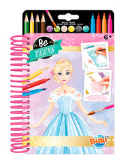 Carnet de mode - tenues de princesses