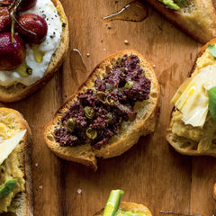 Favuzzi Tapenade d'olives noires au citron