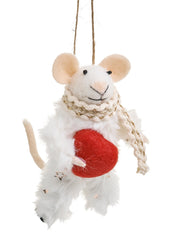 Souris en fourrure