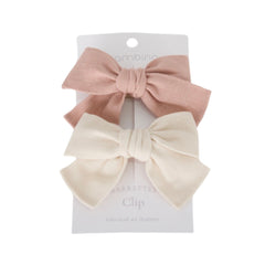 Duo de barrettes boucles