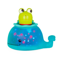 B. - Baleine "Glow & Splash" avec grenouille