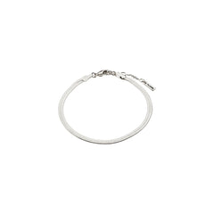 Bracelet chaîne serpent plate joanna