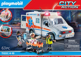 Playmobil Ambulance avec enfant blessé