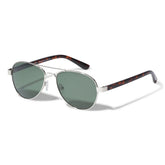 CHEVY lunettes de soleil recyclées brun/argent