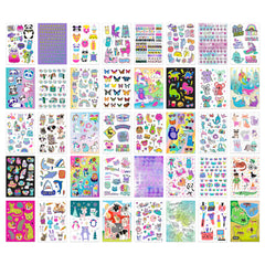 Carnet 1000+ collants animaux