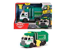 City Heroes - Camion de recyclage Sons et lumières 15 cm