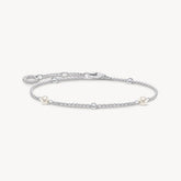 Bracelet pierres blanches