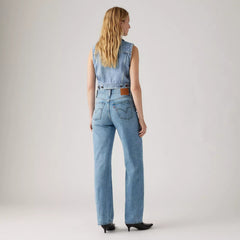 Ribcage wide leg Jean à jambe large pour femme
