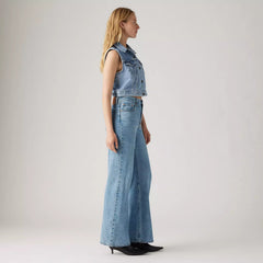 Ribcage wide leg Jean à jambe large pour femme