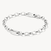 Bracelet Charm avec un Connect Link argent