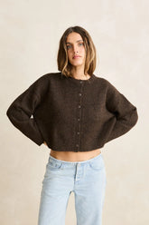 Estelle Fluffy Knit Cardigan