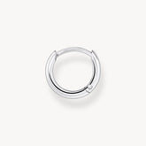 Créole unique classique argent 12 mm