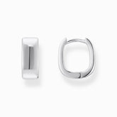 Boucles d'oreilles de forme angulaire