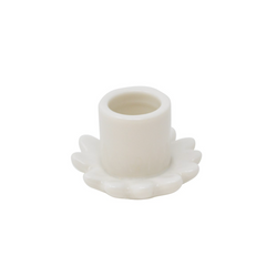 Chandelier fleur blanc