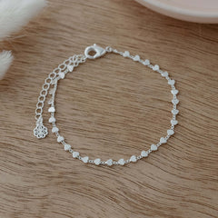 Glee bracelet heart chain