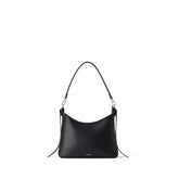 Le Leonie – Sac à épaule 2-en-1 en suède vegan taupe