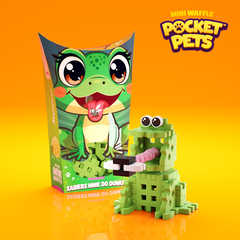Mini Waffle - Animaux de poche : Grenouille 34 pcs