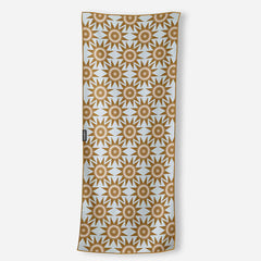 Sunburst gold towel