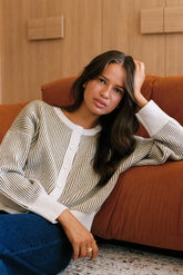 High Tide Cardigan Sweet Pea