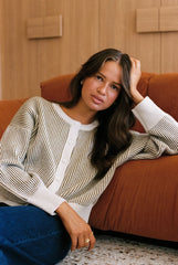 High Tide Cardigan Sweet Pea
