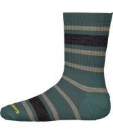 Kids' Hike Light Cushion Striped Crew Socks