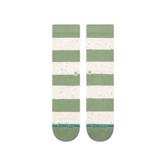 Chaussettes mi-mollet à rayures pour femmes
