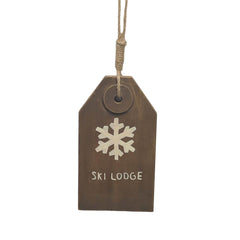 Ornement Ski Lodge