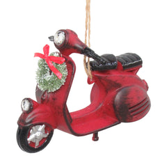 Ornement Vespa avec couronne