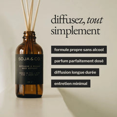 Diffuseur à roseaux | Écorce de pin + Cèdre
