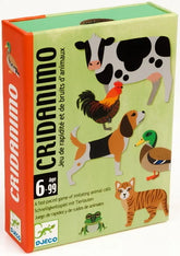 Cridanimo jeu de rapidité et de bruits d'animaux