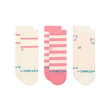 Stance kids butterfly Pink 3 pack