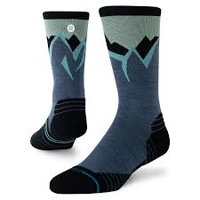 Chaussettes Stance Run Icy Mountain Indigo