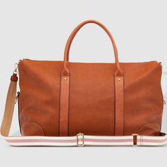 Alexis Stripe Travel Bag