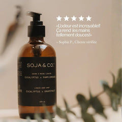 Savon à mains liquide | Eucalyptus + Pamplemousse