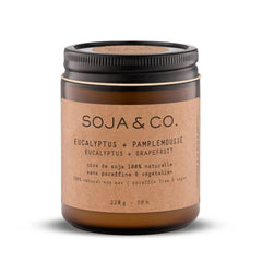 Bougie Eucalyptus + Pamplemousse