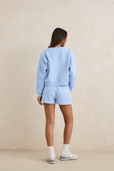 Rhythm slouchy crew neck fleece