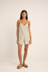 valley stripe adjustable romper