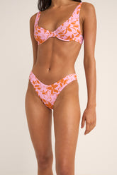 bora bora floral hi cut pant