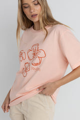 Paradise floral oversized t-shirt