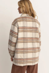 Long Check Shacket