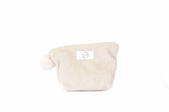 Sac à cosmétique petit en corduroy