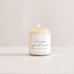 Chandelle Coton Gardénia