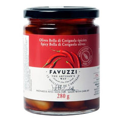 Favuzzi Olives Cerignola épicées