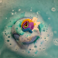 La Fabrik bombe de bain surprise Bracelet Pop-it! (Bleu)